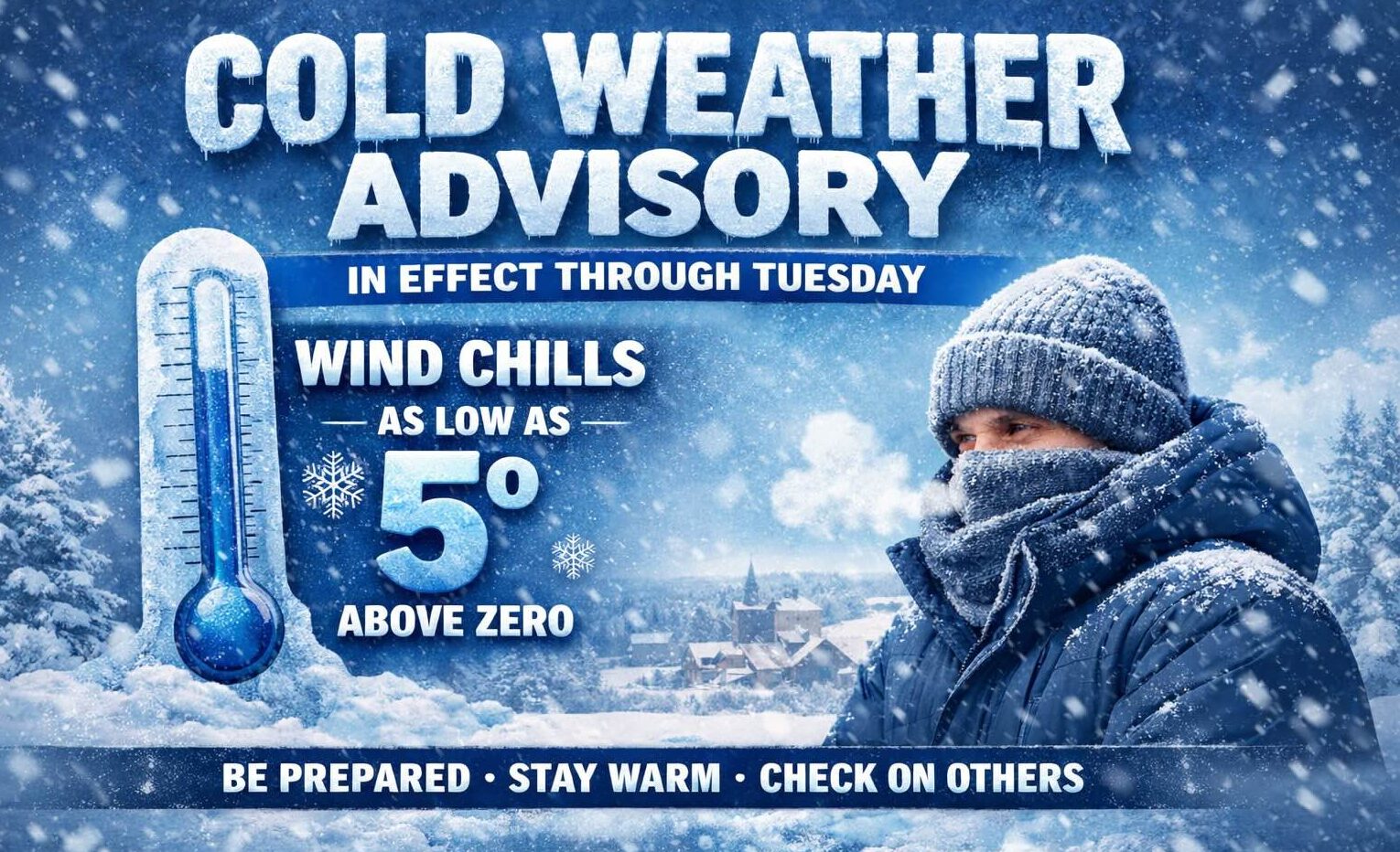 Cold Weather Advisory in Mooresville NC Today - Mooresville Now