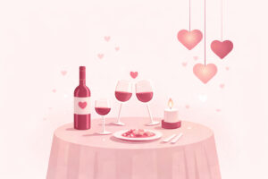 Romantic Valentine's Day dinner
