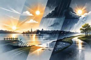 Mooresville Midweek Weather: Cool Start, Rainy Thursday, Sunny Finish