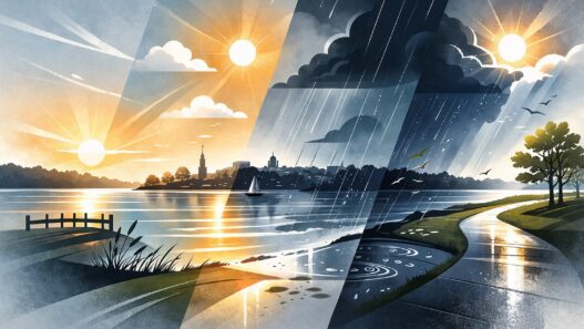 Mooresville Midweek Weather: Cool Start, Rainy Thursday, Sunny Finish