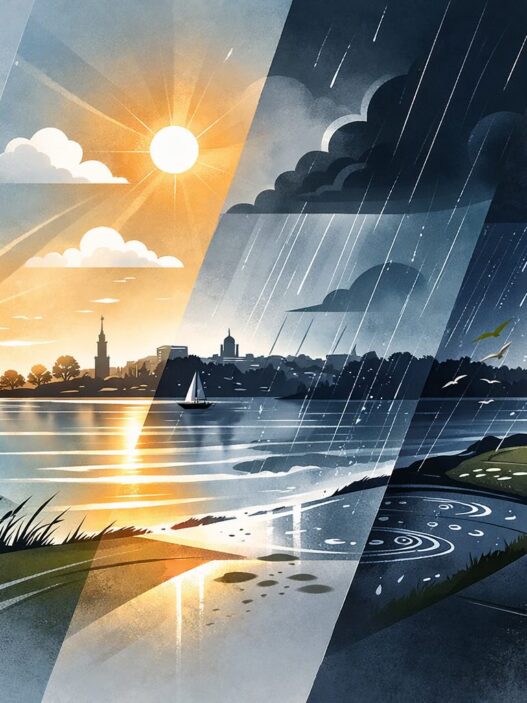 Mooresville Midweek Weather: Cool Start, Rainy Thursday, Sunny Finish