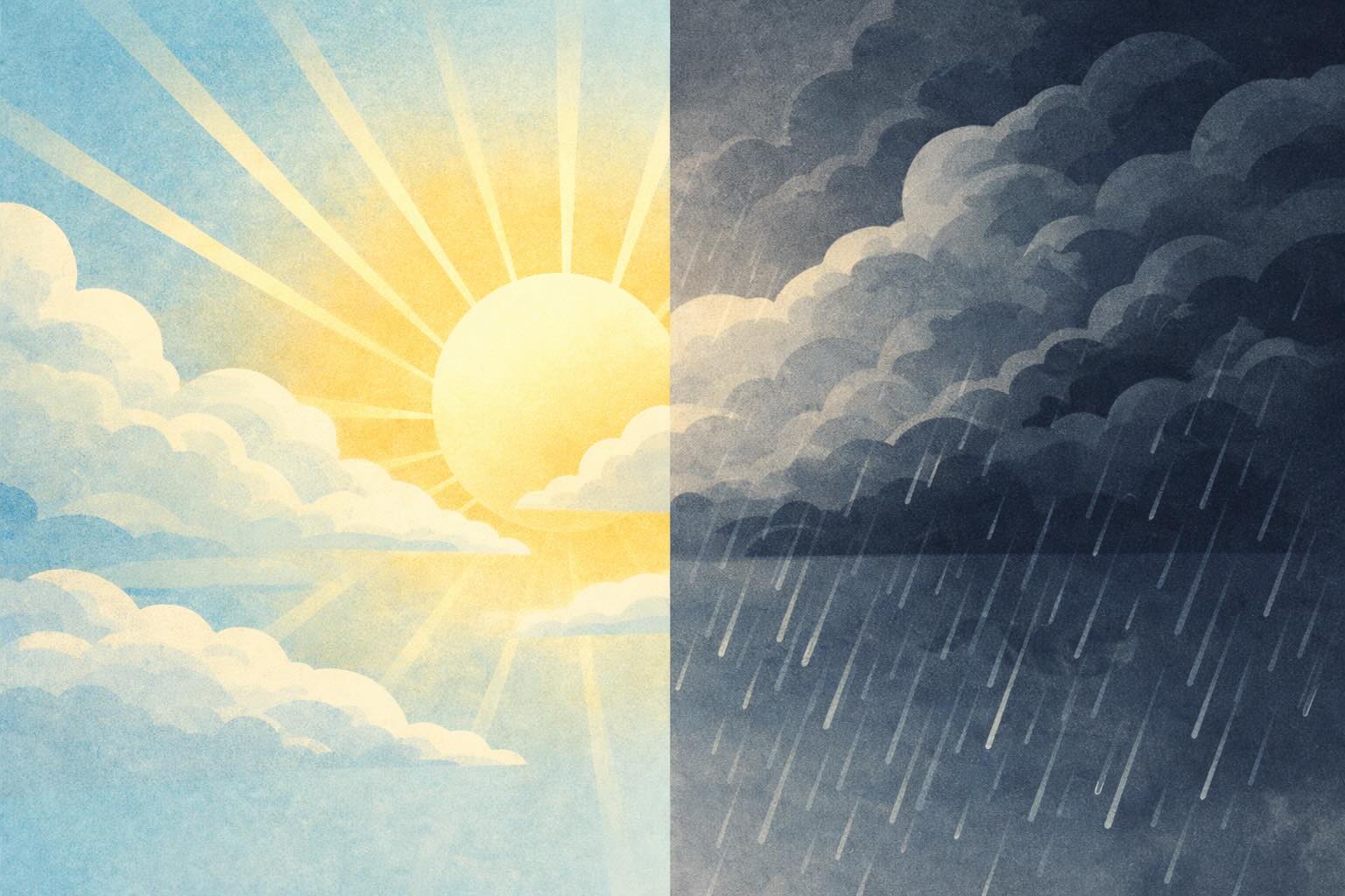 Sunshine and Rain