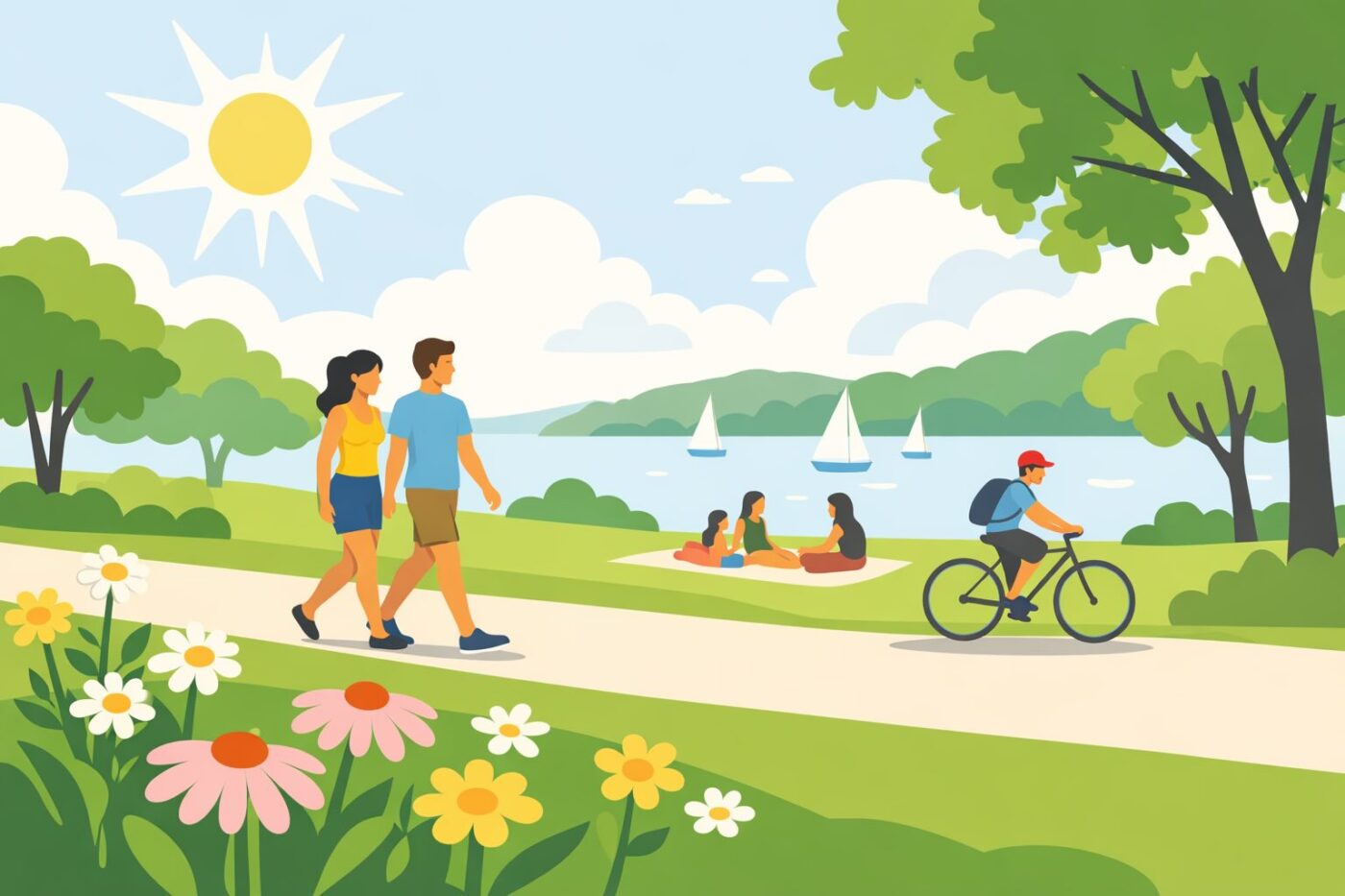 Warmer Weather Headed to Mooresville This Week — Spring Begins to Stretch Its Legs